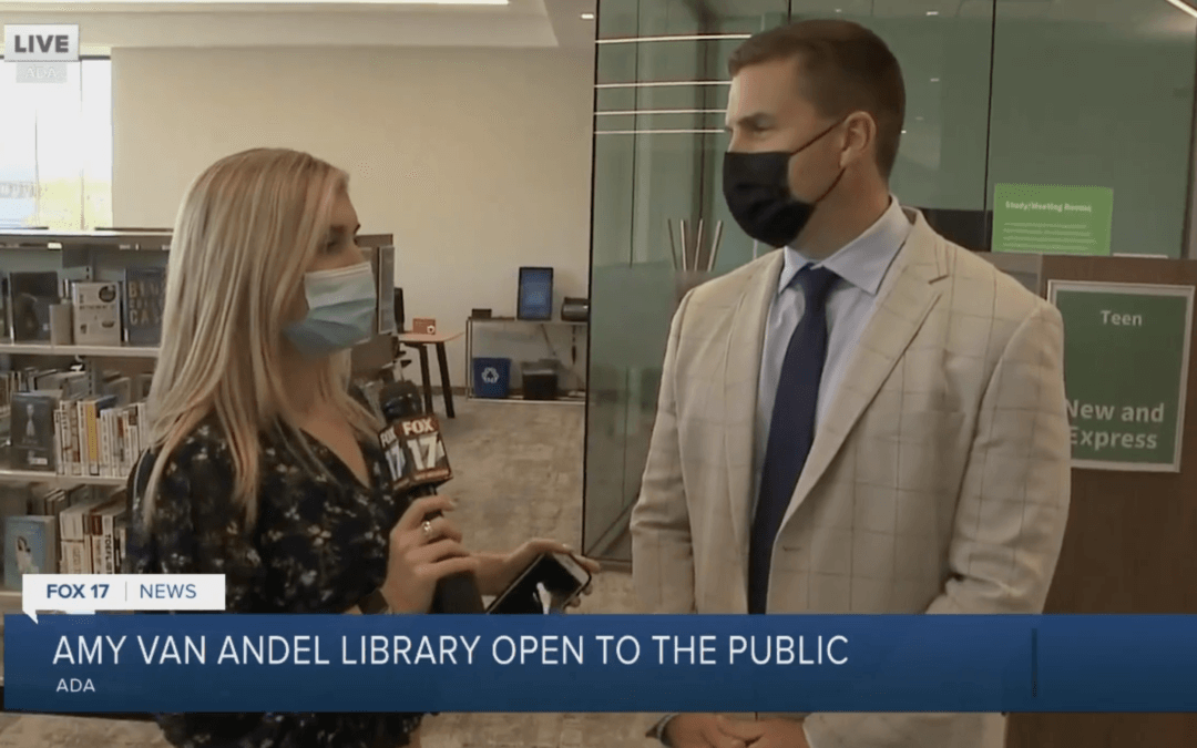 Amy Van Andel Library Now Open to the Public
