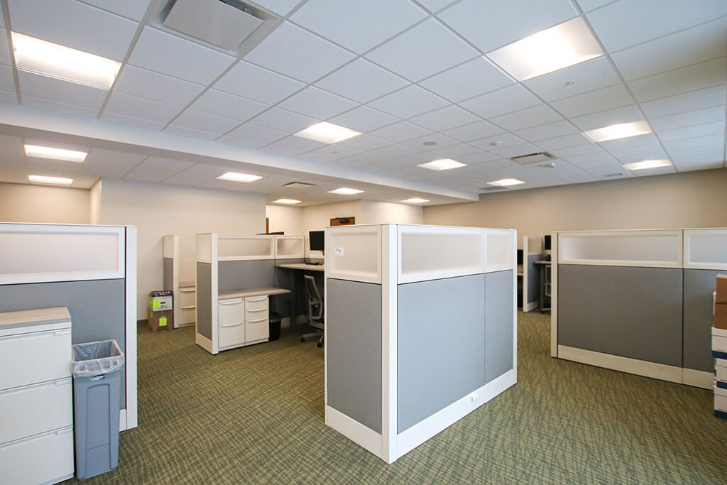 Trillium Woods - Open Systems Furniture Office Area