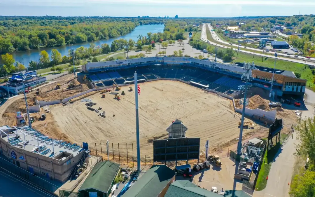 The West Michigan Whitecaps’ field will return this spring with a new look